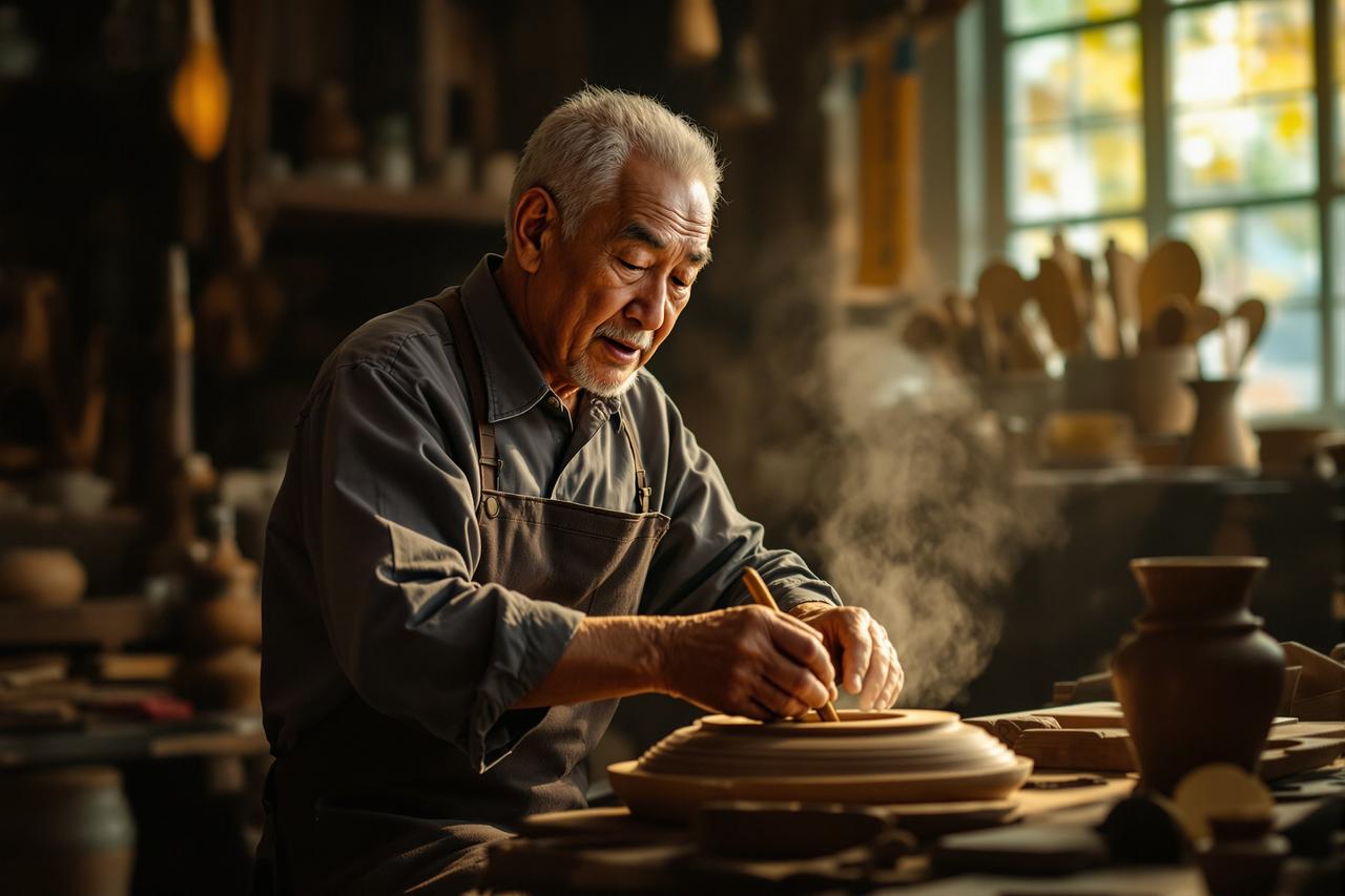熊猫影视作品《非遗匠人》海报
